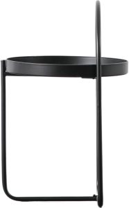 Gallery Direct Melbury Side Table Black | Shackletons