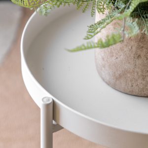 Gallery Direct Melbury Side Table White | Shackletons