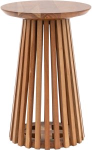 Gallery Direct Brookland Slatted Side Table | Shackletons