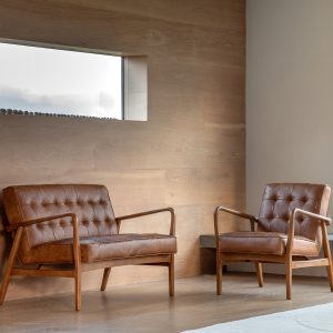 Gallery Direct Humber 2 Seater Sofa Vintage Brown Leather | Shackletons