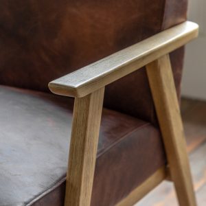 Gallery Direct Neyland 2 Seater Sofa Vintage Brown Leather | Shackletons Gallery Direct Neyland 2 Seater Sofa Vintage Brown Leather | Shackletons