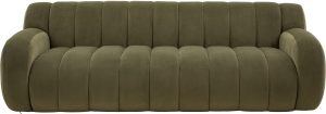 Gallery Direct Coste 3 Seater Sofa Moss | Shackletons