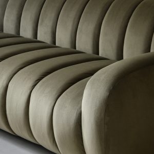 Gallery Direct Coste 3 Seater Sofa Moss | Shackletons