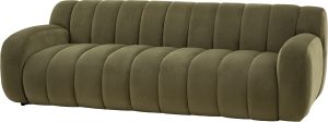 Gallery Direct Coste 3 Seater Sofa Moss | Shackletons