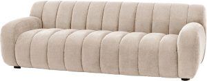 Gallery Direct Coste 3 Seater Sofa Cream | Shackletons