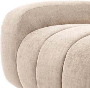 Gallery Direct Coste 3 Seater Sofa Cream | Shackletons