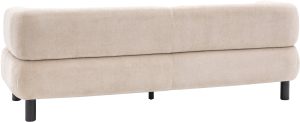 Gallery Direct Ardo 3 Seater Sofa Cream | Shackletons