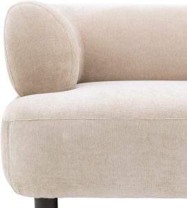 Gallery Direct Ardo 3 Seater Sofa Cream | Shackletons