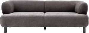 Gallery Direct Ardo 3 Seater Sofa Anthracite | Shackletons