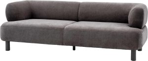 Gallery Direct Ardo 3 Seater Sofa Anthracite | Shackletons