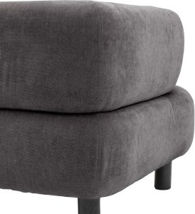 Gallery Direct Ardo 3 Seater Sofa Anthracite | Shackletons