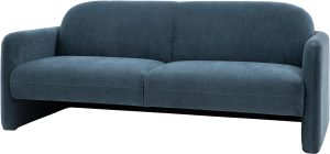 Gallery Direct Massa 3 Seater Sofa Dusty Blue | Shackletons