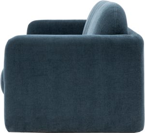 Gallery Direct Massa 3 Seater Sofa Dusty Blue | Shackletons