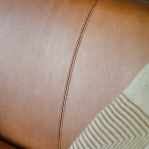 Gallery Direct Stratford 2 Seater Sofa Brown Leather | Shackletons