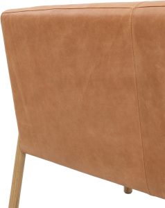 Gallery Direct Stratford 2 Seater Sofa Brown Leather | Shackletons