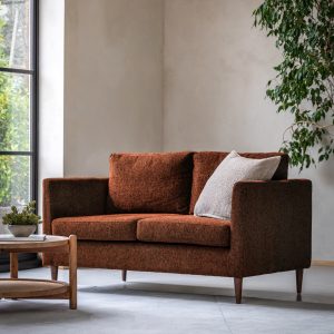 Gallery Direct Gateford Sofa 2 Seater Rust | Shackletons