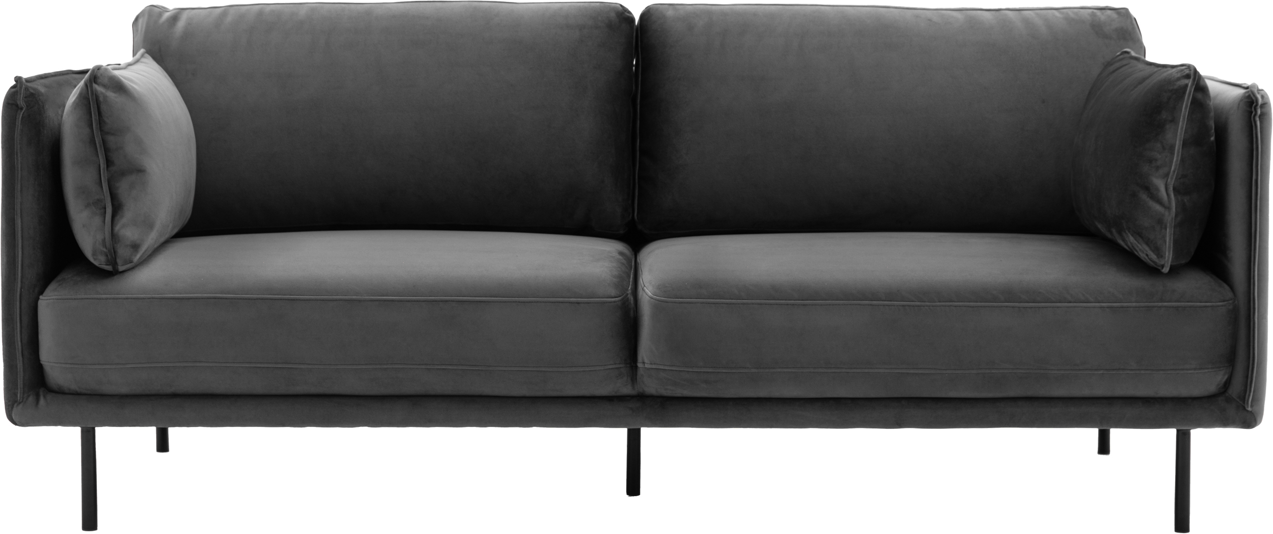 Gallery Direct Wigmore Sofa Truffle Velvet