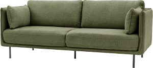 Gallery Direct Wigmore Sofa Verdant Green Boucle | Shackletons