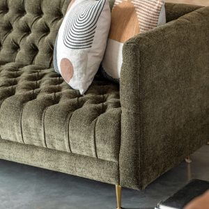 Gallery Direct Dalton Sofa Moss Green | Shackletons