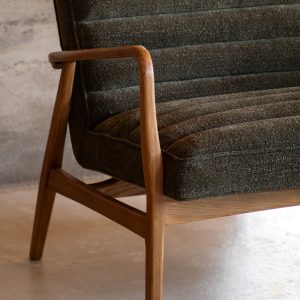 Gallery Direct Datsun 2 Seater Green Boucle | Shackletons