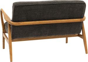 Gallery Direct Datsun 2 Seater Charcoal Boucle | Shackletons