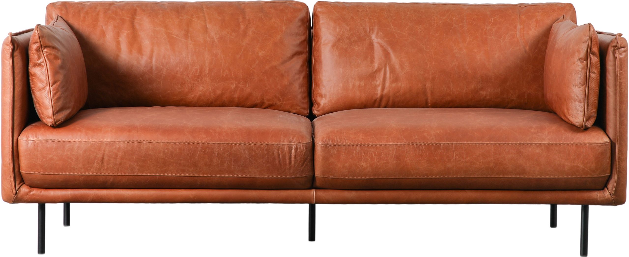 Gallery Direct Wigmore Sofa Brown Leather