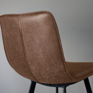 Gallery Direct Kelly Bar Chair in Brown | Shackletons