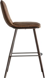 Gallery Direct Kelly Bar Chair in Brown | Shackletons