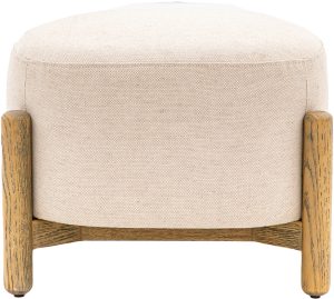 Gallery Direct Tindon Footstool Natural | Shackletons