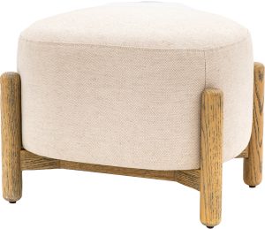 Gallery Direct Tindon Footstool Natural | Shackletons