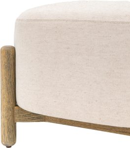 Gallery Direct Tindon Footstool Natural | Shackletons
