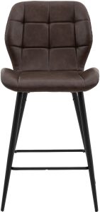 Gallery Direct Manford Stool Brown Set of 2 | Shackletons