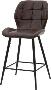 Gallery Direct Manford Stool Brown Set of 2 | Shackletons