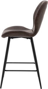 Gallery Direct Manford Stool Brown Set of 2 | Shackletons