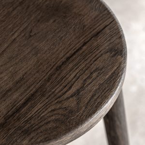 Gallery Direct Hatfield Stool Smoked | Shackletons