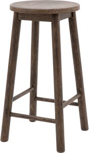 Gallery Direct Hatfield Stool Smoked | Shackletons