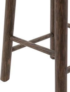 Gallery Direct Hatfield Stool Smoked | Shackletons