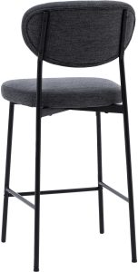 Gallery Direct Oppo Stool Charcoal 2pk | Shackletons