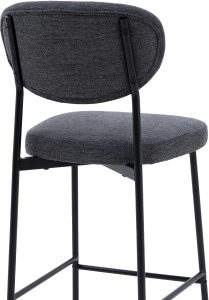 Gallery Direct Oppo Stool Charcoal 2pk | Shackletons