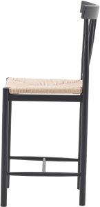 Gallery Direct Eton Bar Stool Meteor Set of 2 | Shackletons