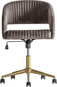 Gallery Direct Murray Swivel Chair Grey Velvet | Shackletons