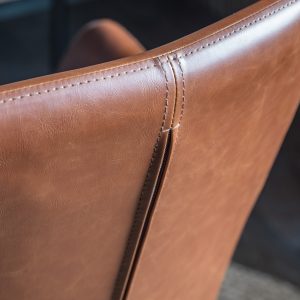Gallery Direct Faraday Swivel Chair Brown | Shackletons