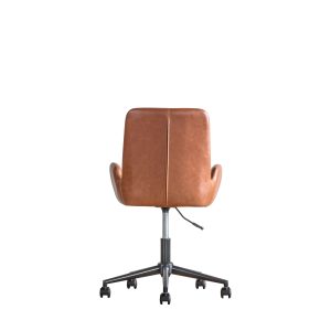 Gallery Direct Faraday Swivel Chair Brown | Shackletons