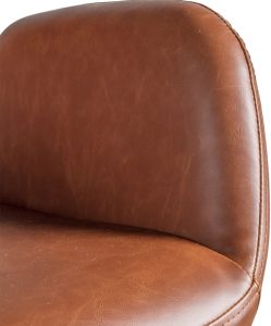 Gallery Direct Faraday Swivel Chair Brown | Shackletons
