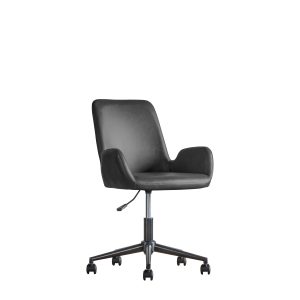Gallery Direct Faraday Swivel Chair Charcoal | Shackletons