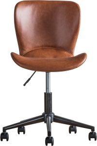 Gallery Direct Mendel Swivel Chair Brown | Shackletons