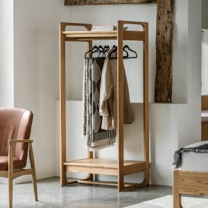 Gallery Direct Craft Open Wardrobe Natural | Shackletons