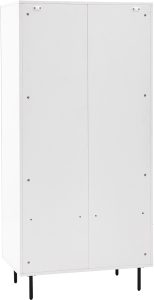 Gallery Direct Buckhurst 2 Door Wardrobe White | Shackletons