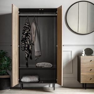 Gallery Direct Hyland 2 Door Wardrobe | Shackletons