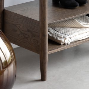 Gallery Direct Hatfield Open Wardrobe Smoked | Shackletons